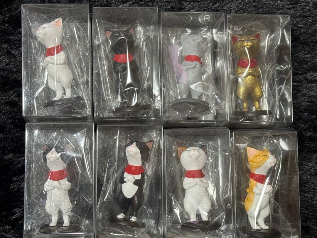 猫地蔵 ネコ フィギュア 8種類セット ワンダーフェスティバル ワンフェス