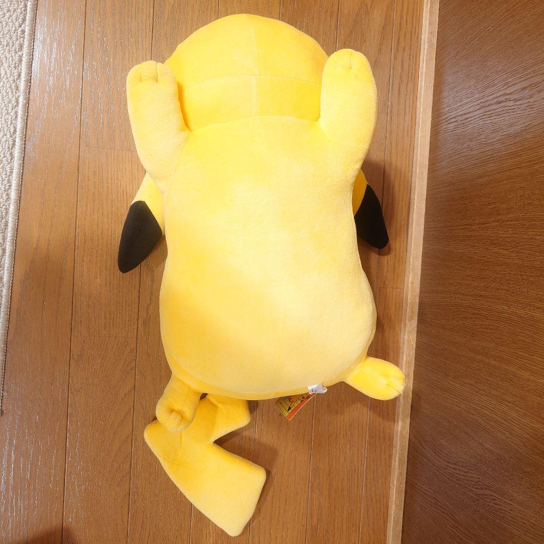 【美品】ポケモンセンター すやすやピカチュウ BIG 2015 ぬいぐるみ