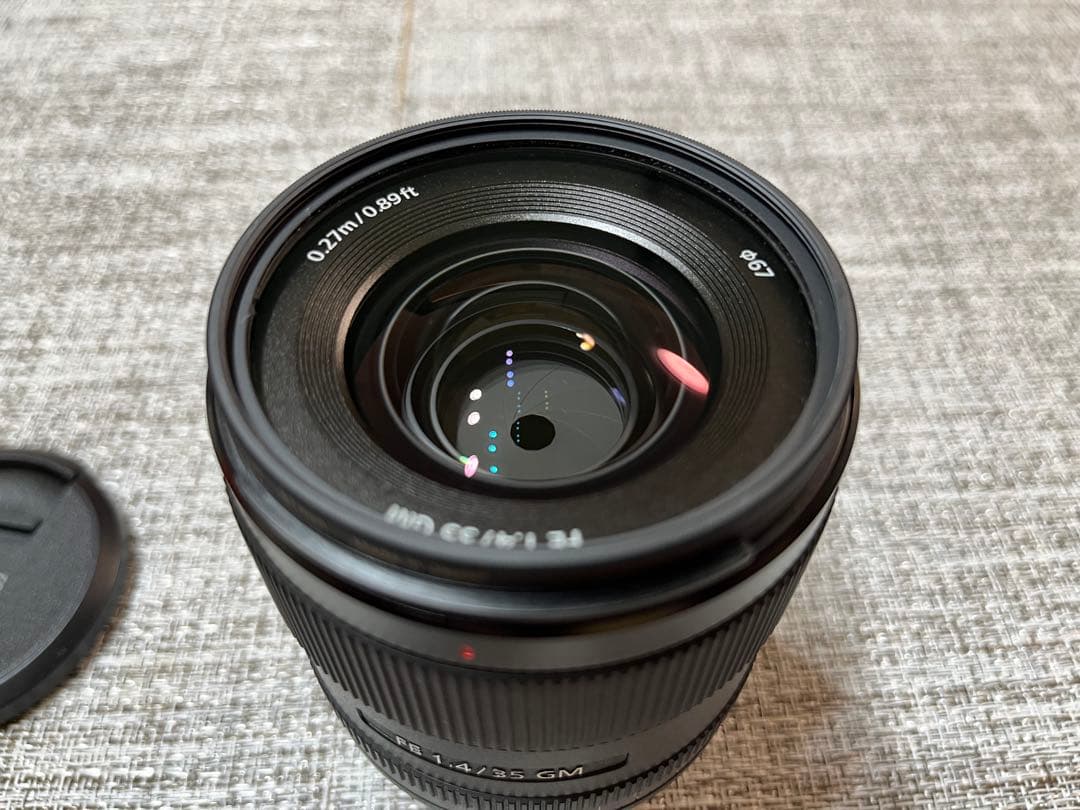 ◼️6月6日迄掲載！◼️【極美品】sony35mmF1.4GM