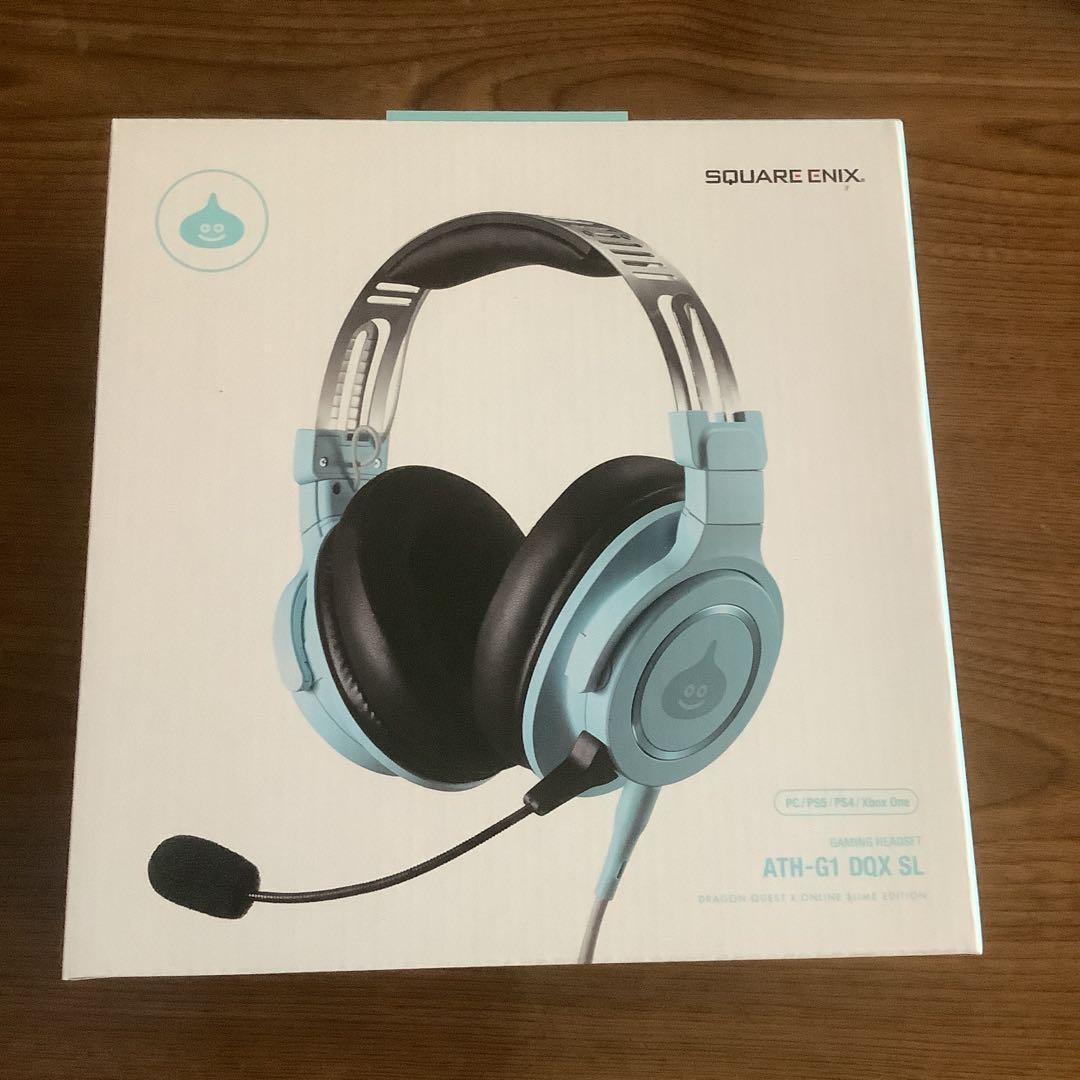 【未使用】ドラゴンクエストX ゲーミングヘッドセット スライムエディション