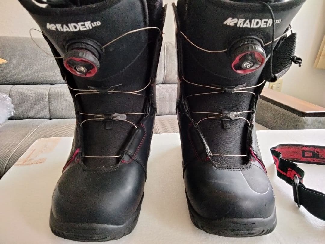 K2 RAIDER ID スノーボードブーツ　 コ゚−グル、肘当ておまけ付