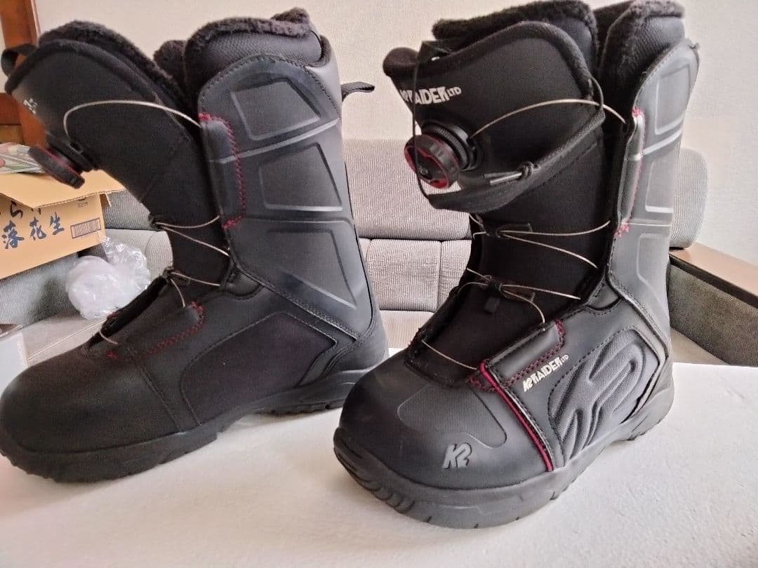 K2 RAIDER ID スノーボードブーツ　 コ゚−グル、肘当ておまけ付