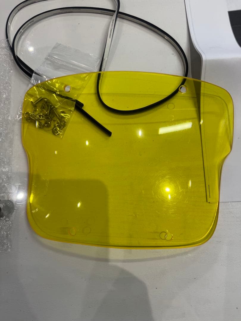 ZRX1200DAEG ダエグ用　JP-akai エアロライトカバー　イエロー