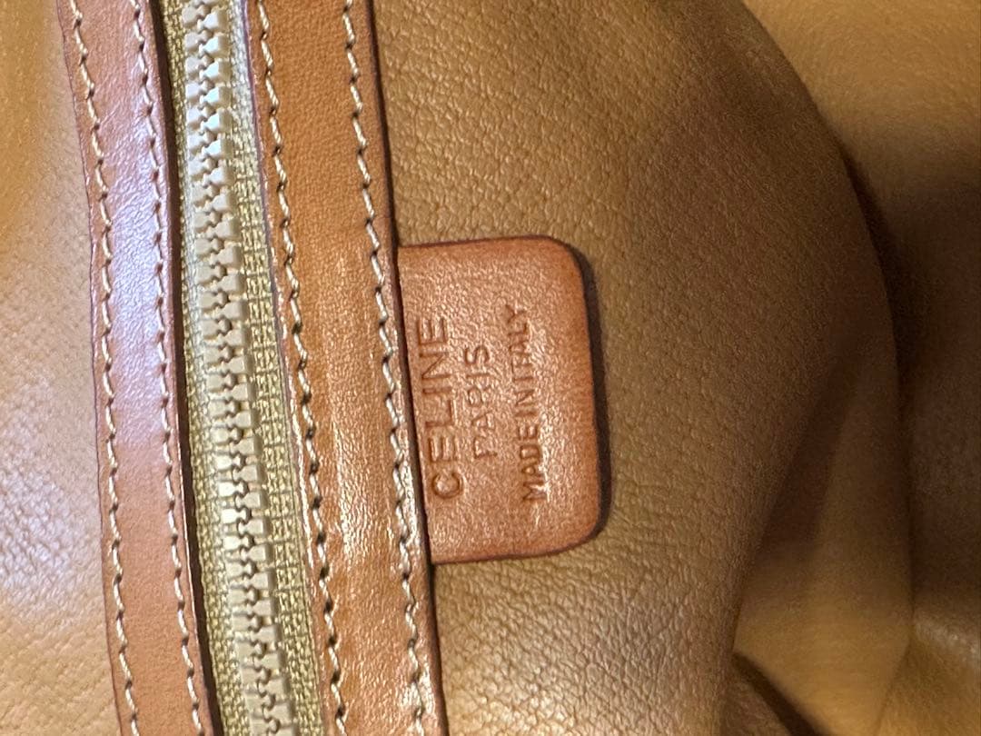 CELINE ドット柄 ハンドバッグ