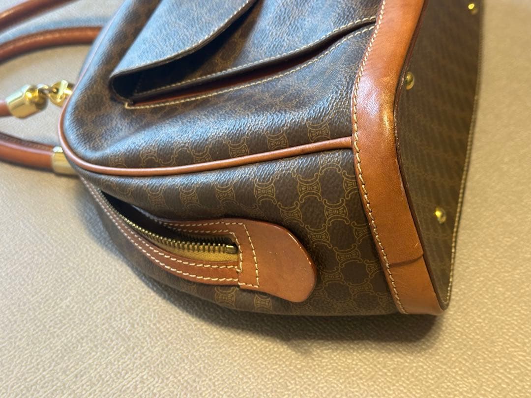 CELINE ドット柄 ハンドバッグ