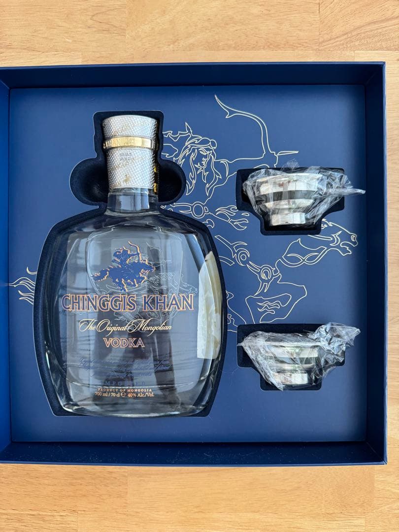 CHINGGIS KHAN Vodka セット