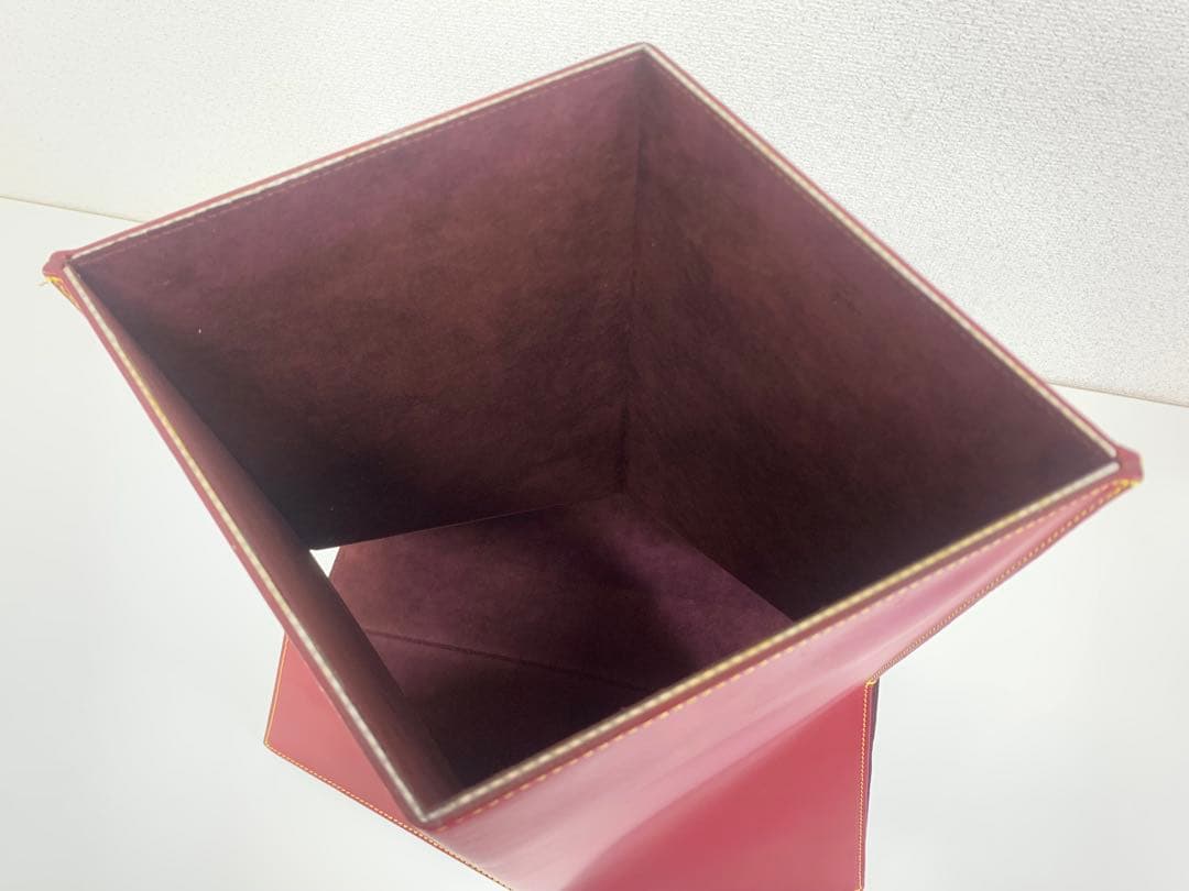 LOUIS VUITTON ルイヴィトン スツール 椅子 レッド MS1108