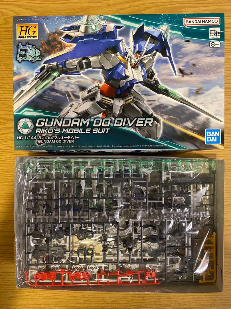 HG ライトニングZガンダム　ガンダムビルドダイバーズ　ガンプラセット