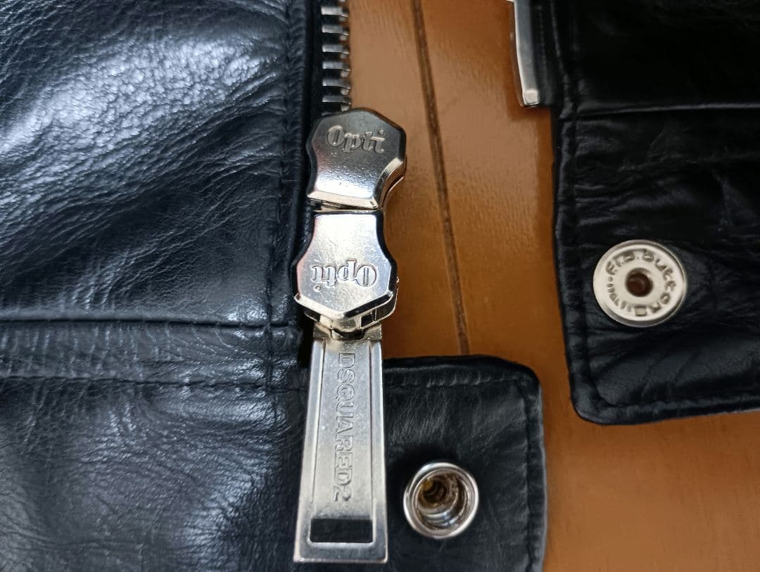 ディースクエアード　レザージャケット