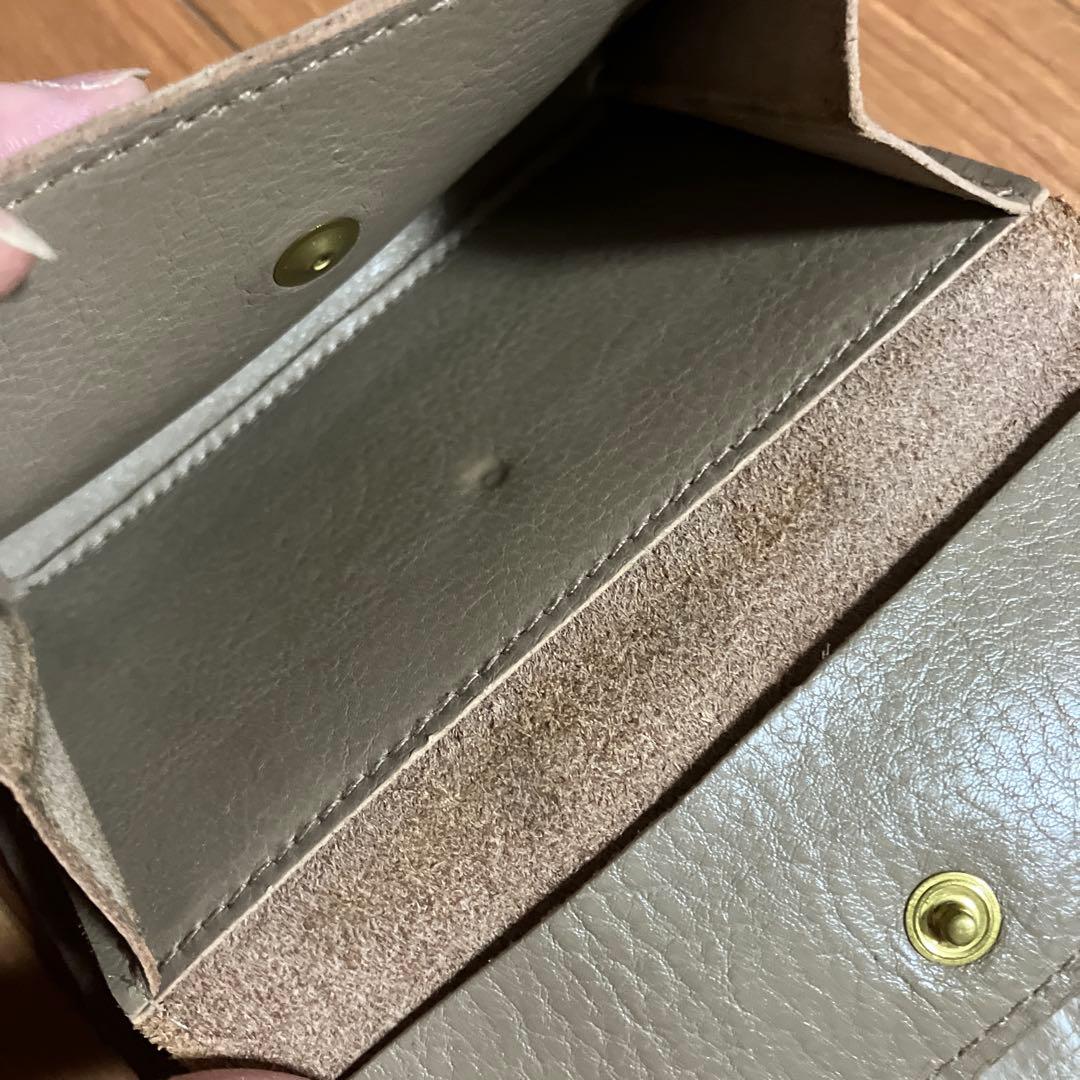 IL BISONTE イルビゾンテ中財布グレージュ