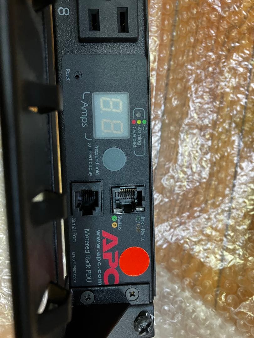 APC Metered Rack PDU 8ポート