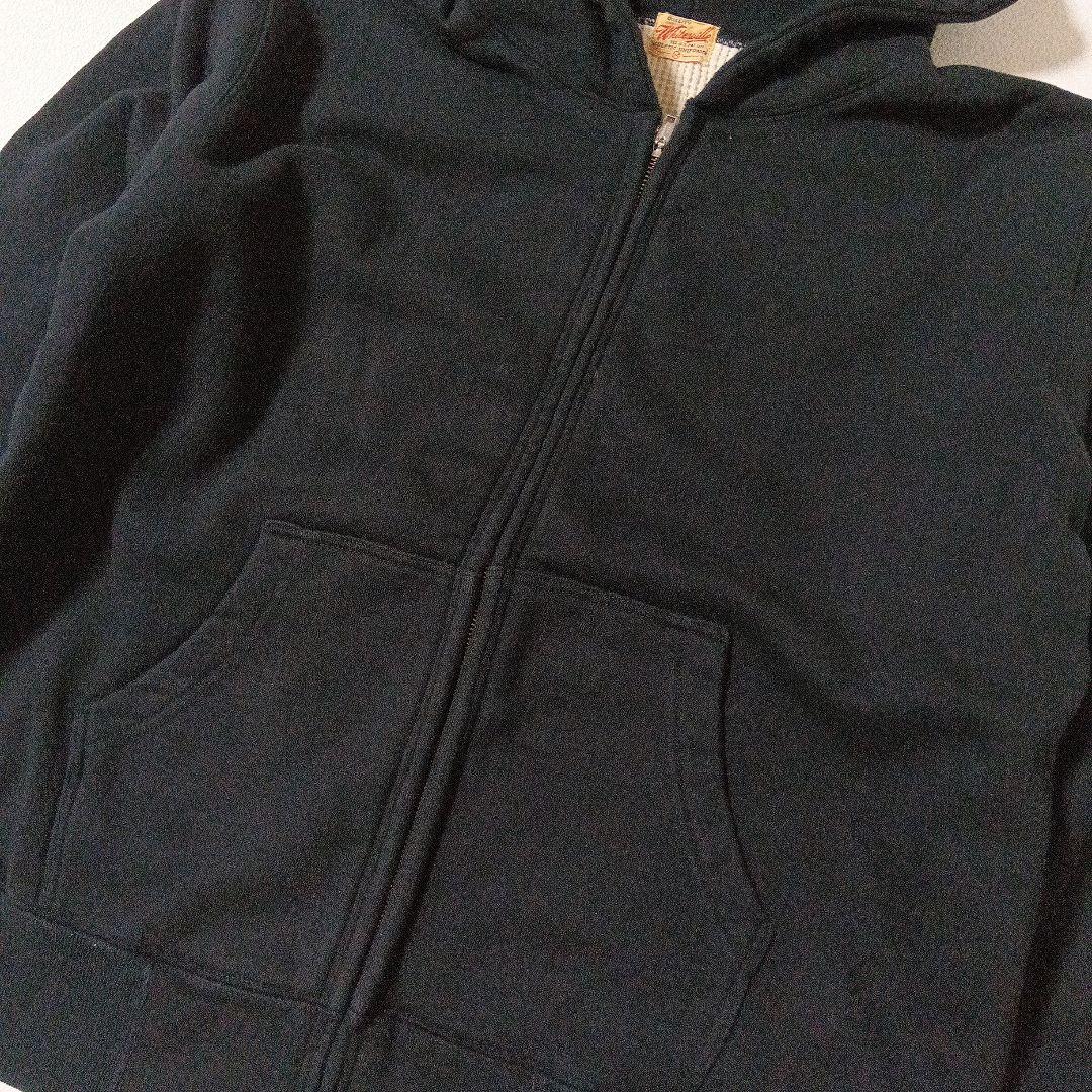 新品 ホワイツビル フルジップアップ スウェット パーカー サーマルライナー M