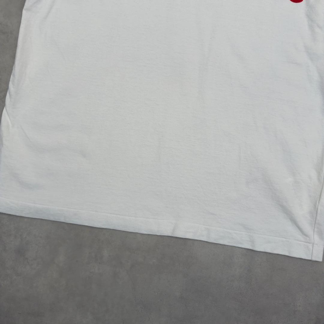 取引中 【コムデギャルソンパルファムス 】XL レッドベルベット Tシャツ