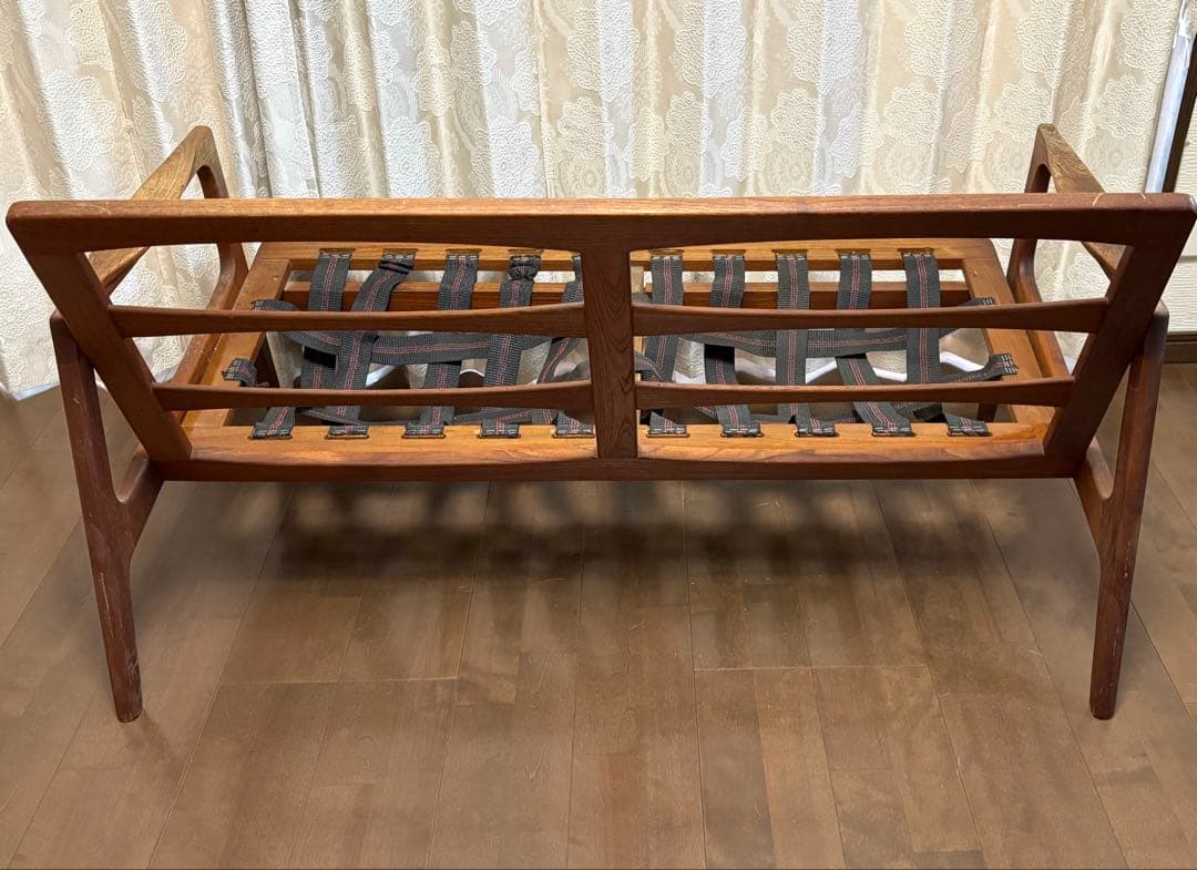 デンマーク製 ヴィンテージ家具　2シートソファ　北欧家具　2人掛けソファ