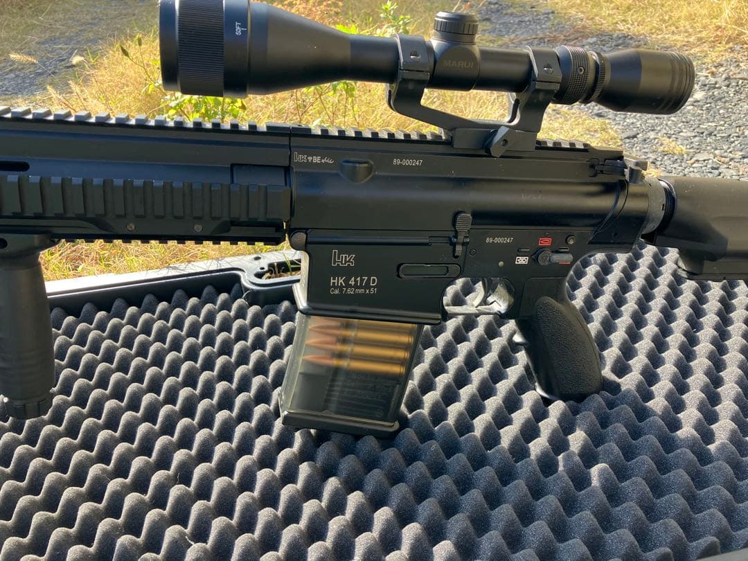 東京マルイ製次世代電動ガン　HK417 中古　オマケたくさん　大荷物