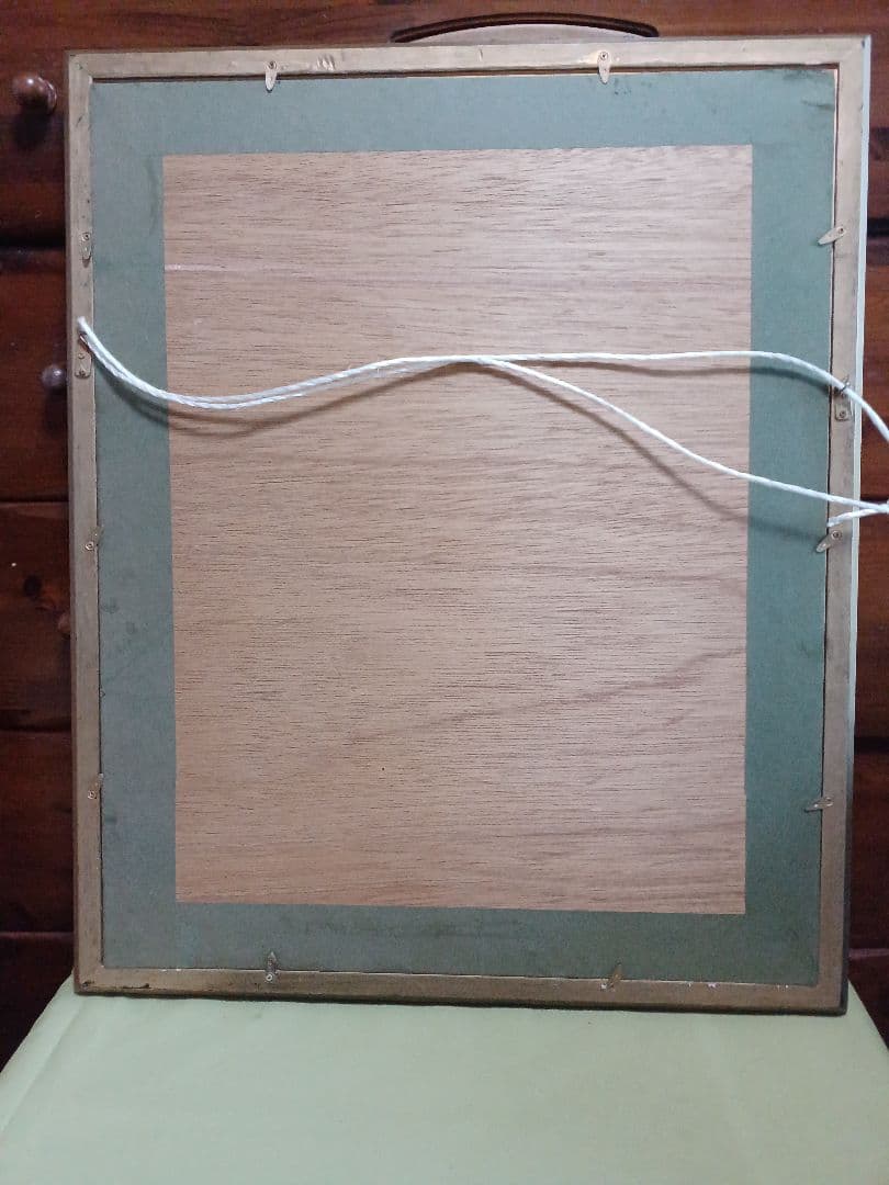 ◆ 広良　「李朝壺と沖の石」　日本画　P10号　◆