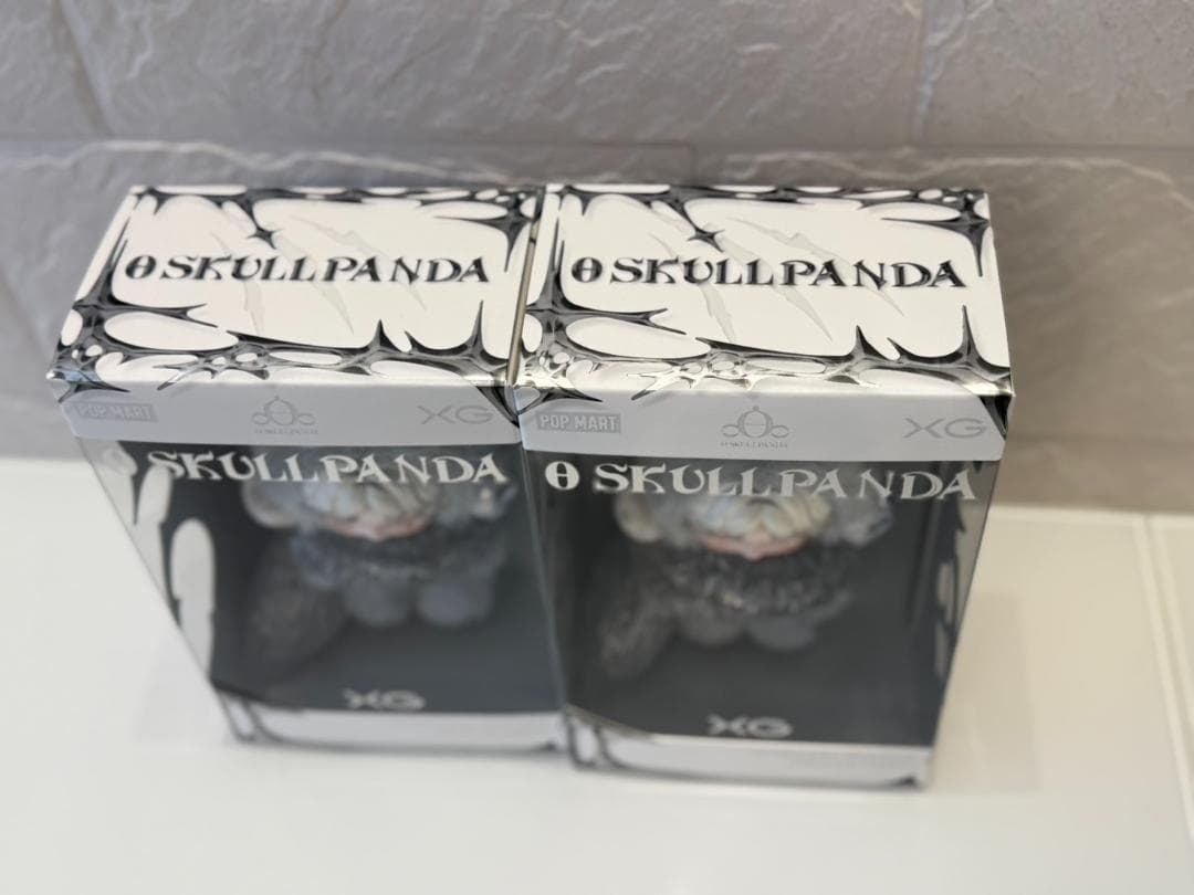 SKULLPANDA × XG POPMART スカルパンダ 2個セット