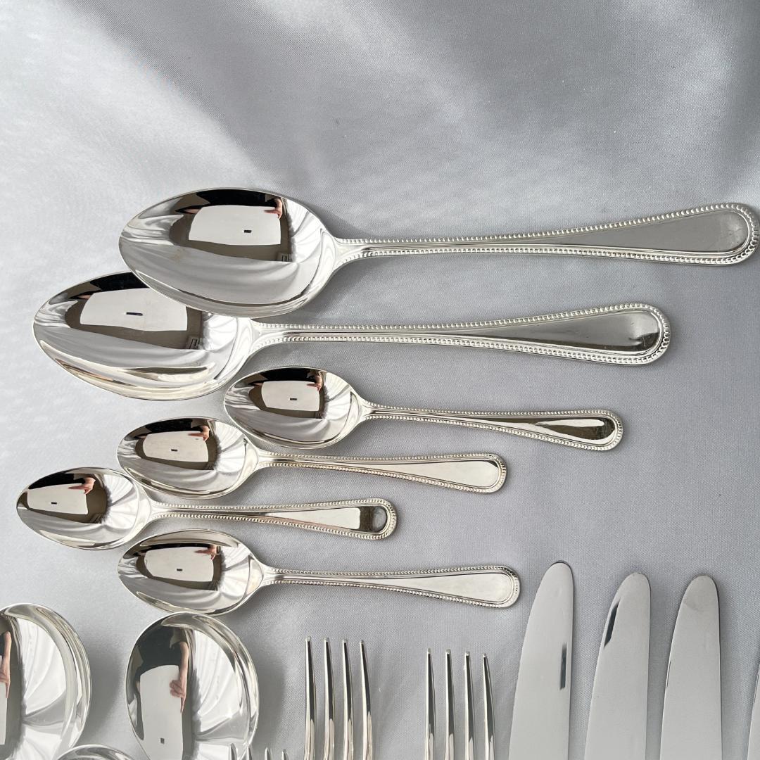 【Cooper Ludlam】パールのディナーセット 4名用18本組