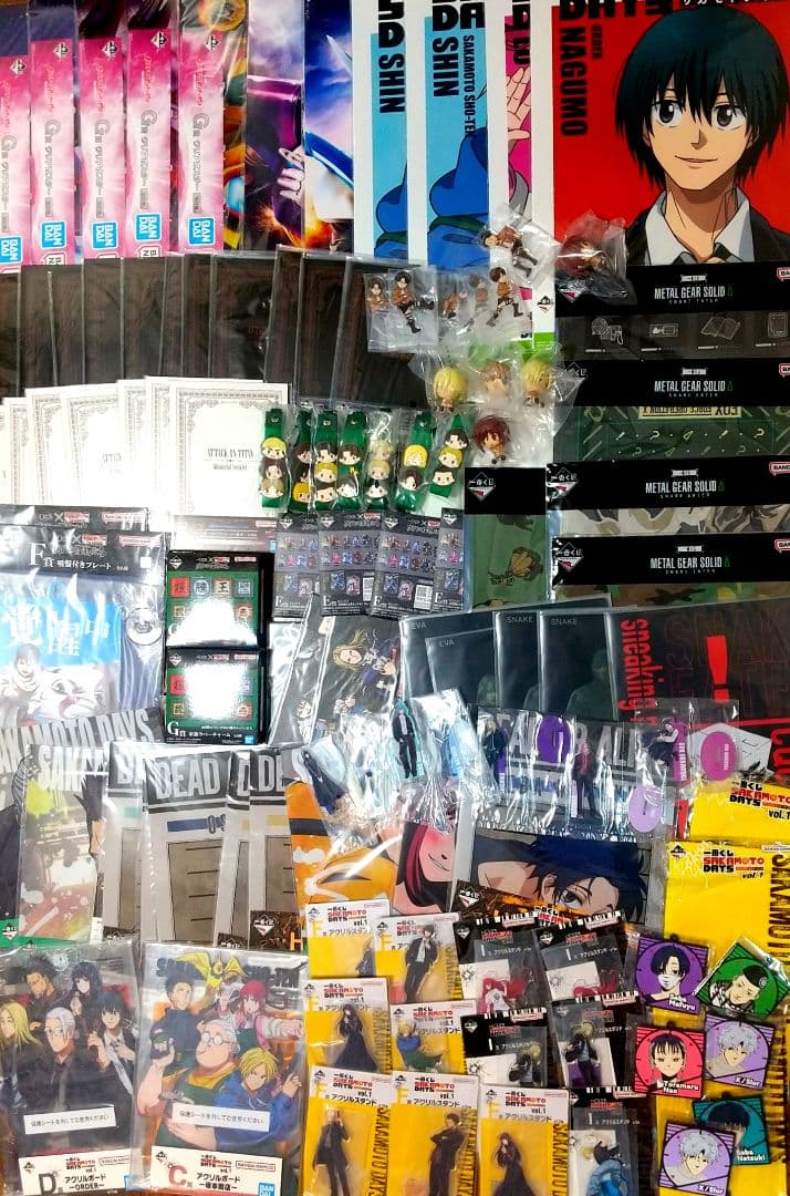 一番くじ まとめ売り 家庭教師ヒットマンREBORN! 進撃の巨人等 etc.