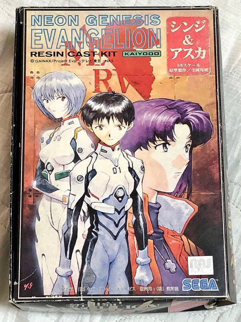 SEGA 海洋堂　1/8 シンジ&アスカ　ガレージキット　希少品