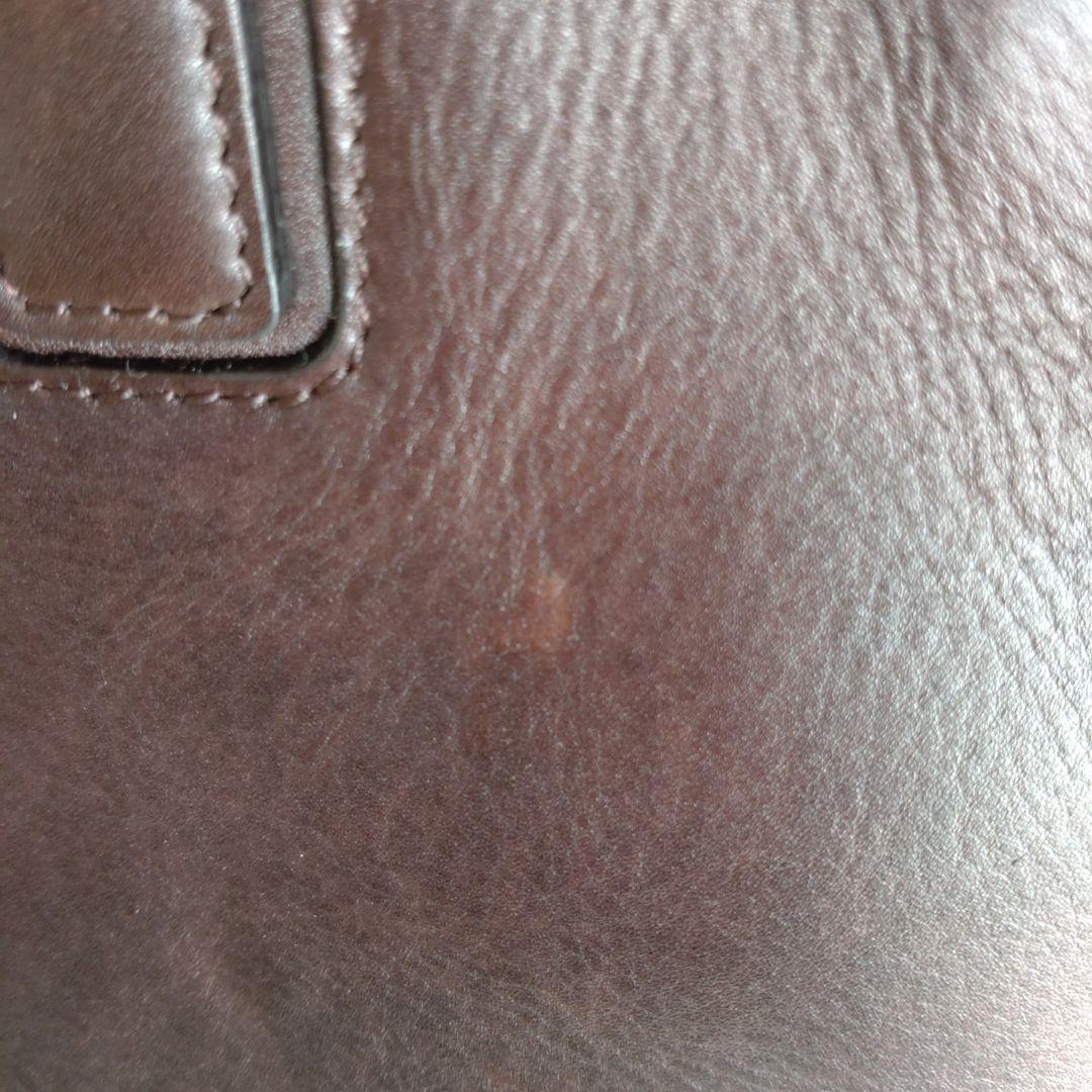 MOTHERHOUSEダークブラウン レザー ビジネスバッグ