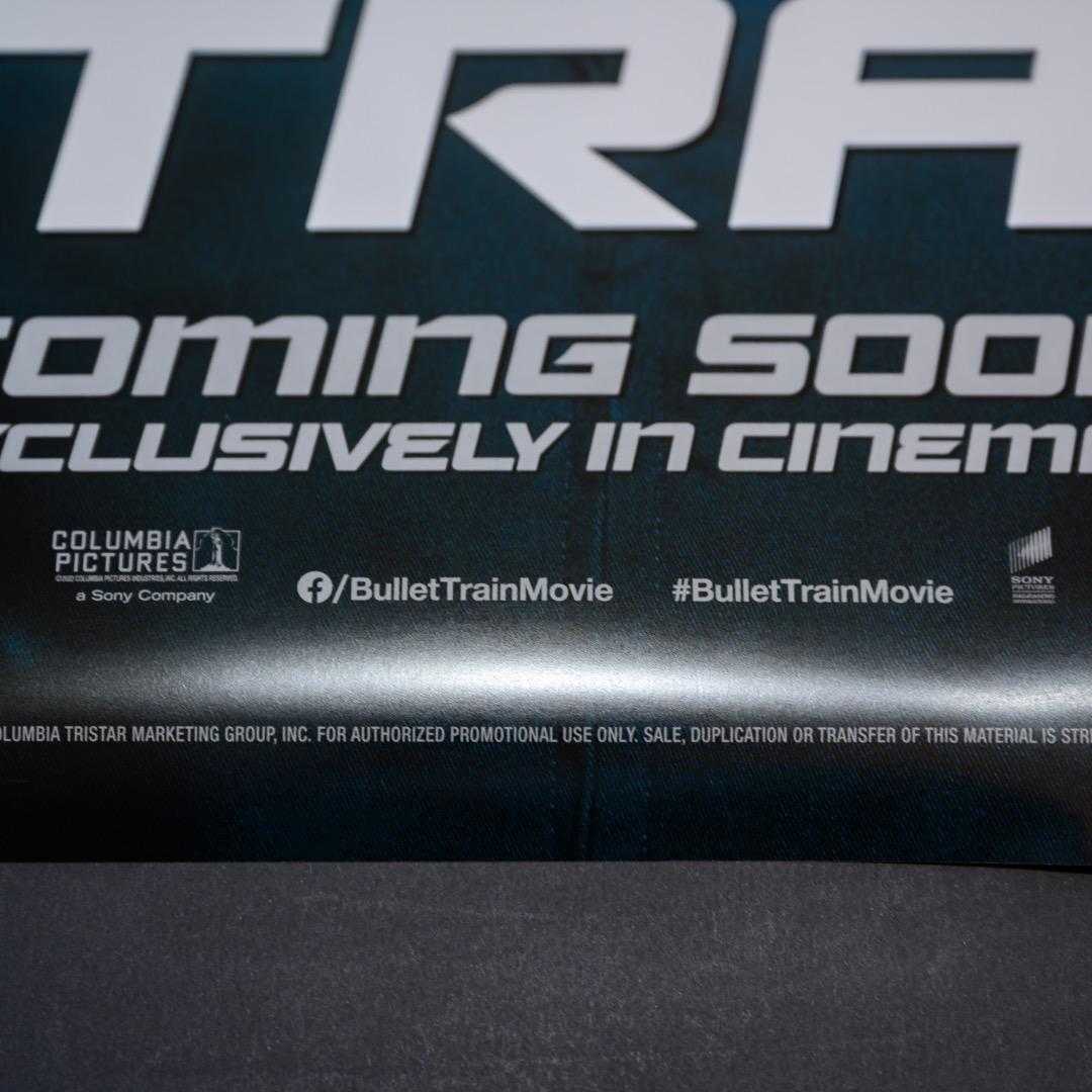 【映画館用両面ポスター】ブレット・トレイン Ver.A