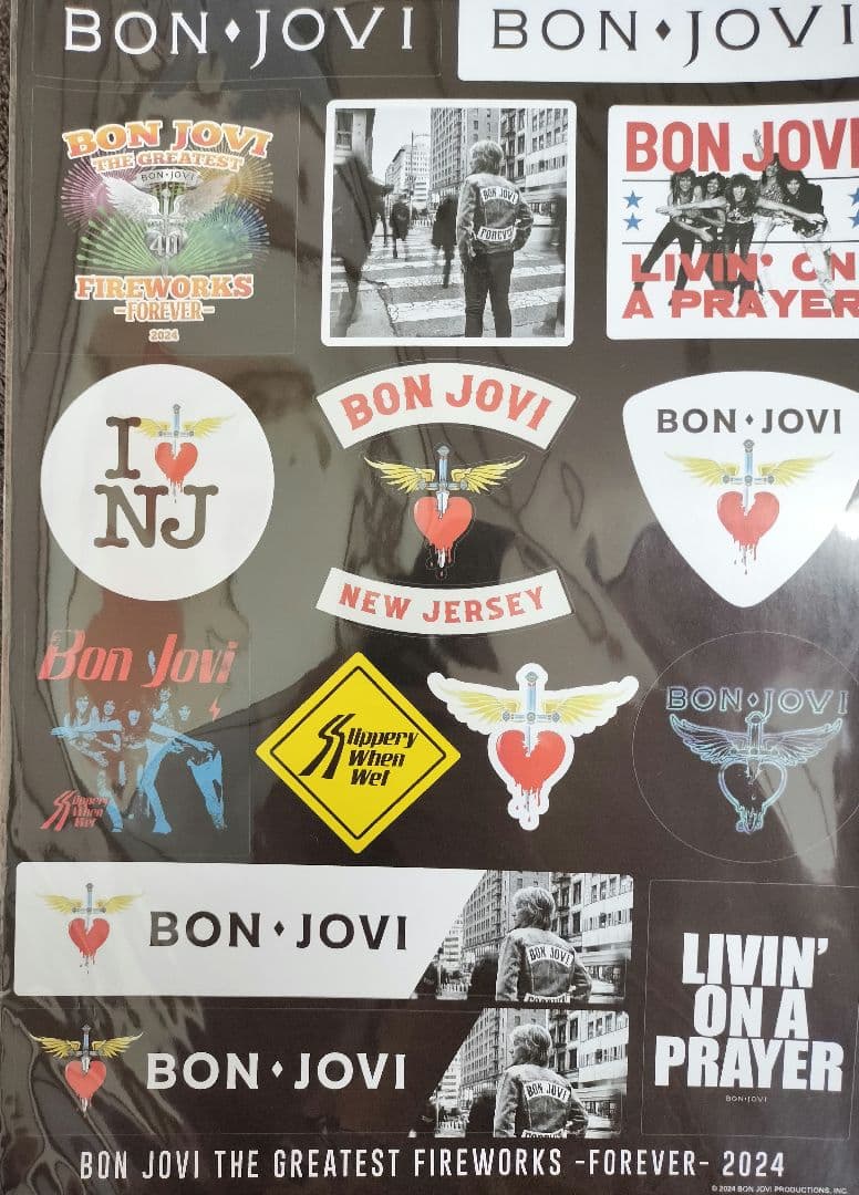 BONJOVI　Fireworks　花火　ピンズ　ボン・ジョヴィ　ボンジョビ