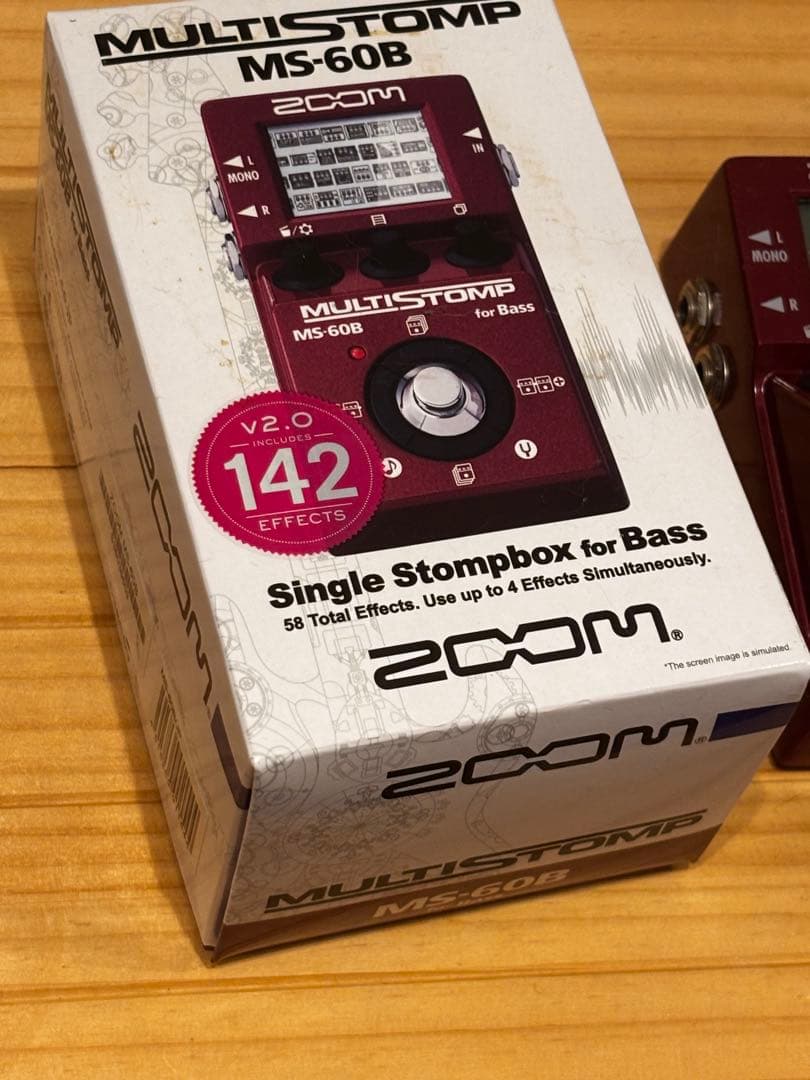 ZOOM MS-60B ベースエフェクター