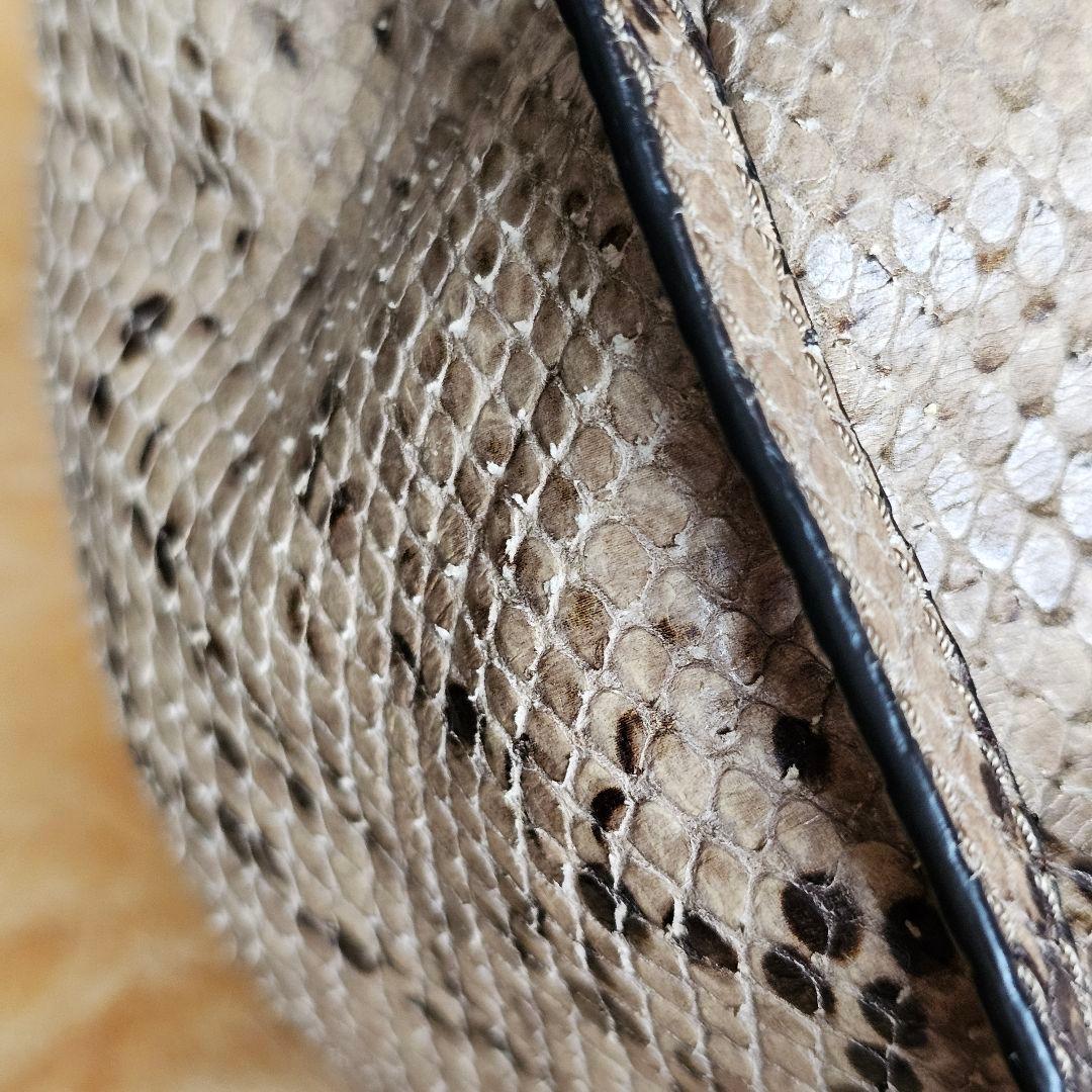 ★JIMMY CHOO ★ジミーチュウ パイソン革　２way　バック　極美品