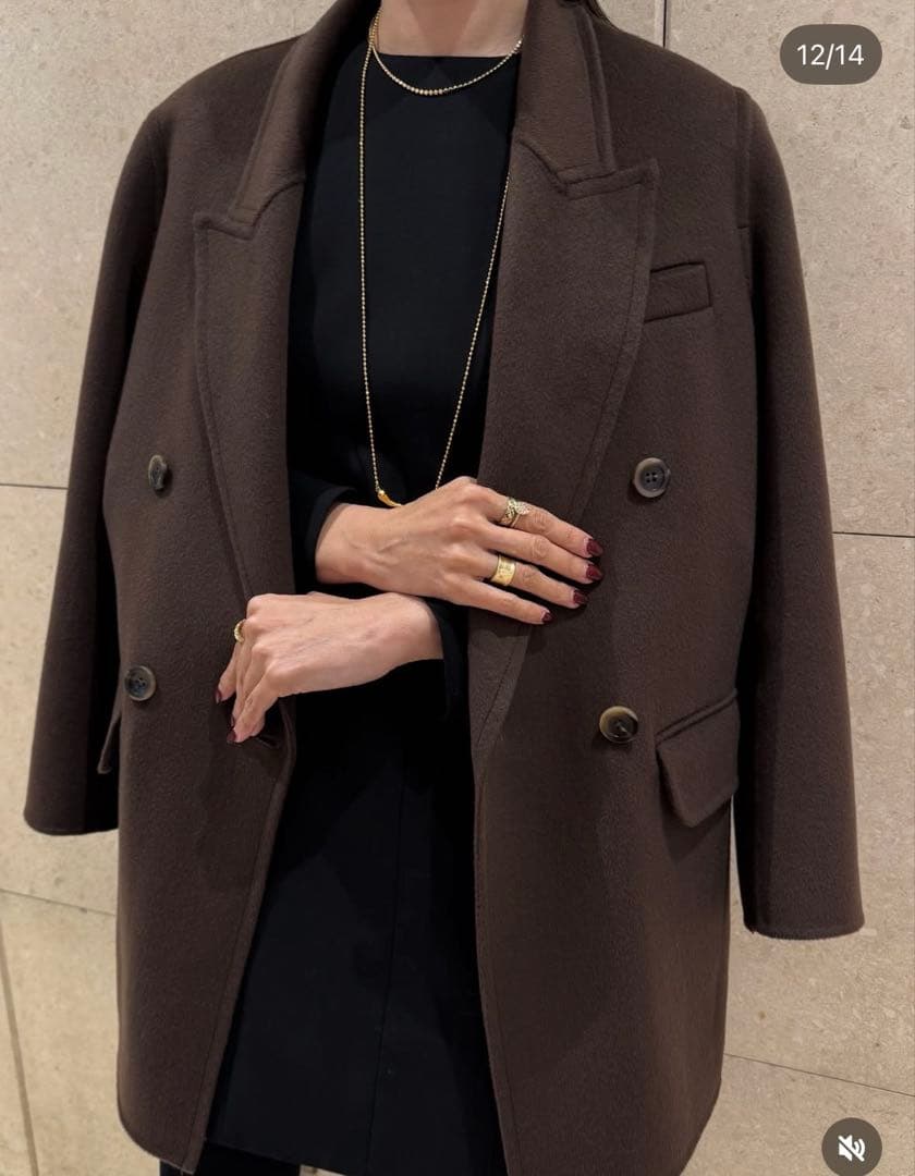 U_big sakiさん　コラボ　ジャケット　コート　スカートとセットアップ　S