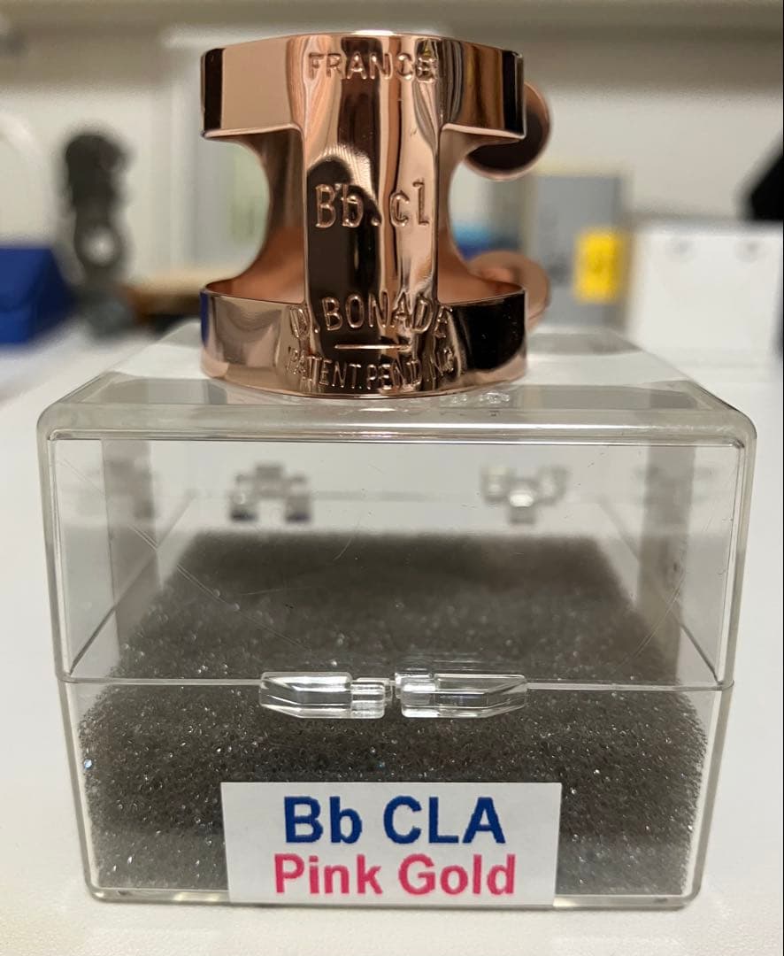 D.Bonade Bb CLA ピンクゴールド リガチャー