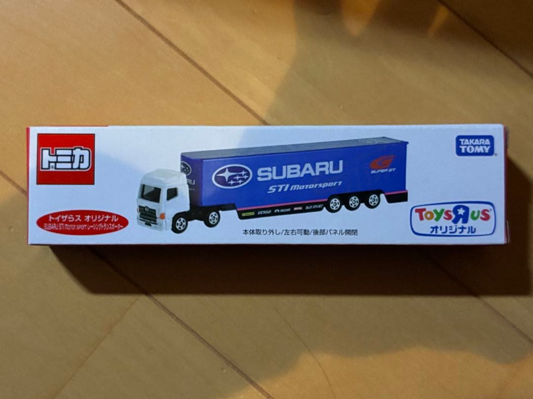 トミカ トイザらス限定 スバル STi SPORT レーシングトランスポーター