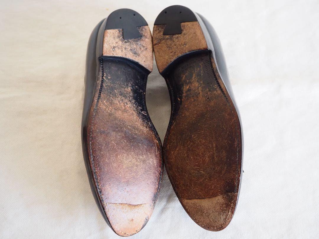 靴 Alden 660 Black Tassle Loafers US91/2