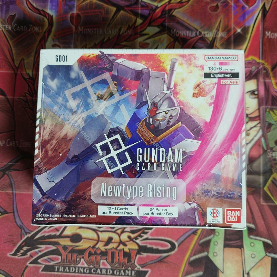 【超希少・未開封】ガンダムカードゲーム Newtype Rising 英語版
