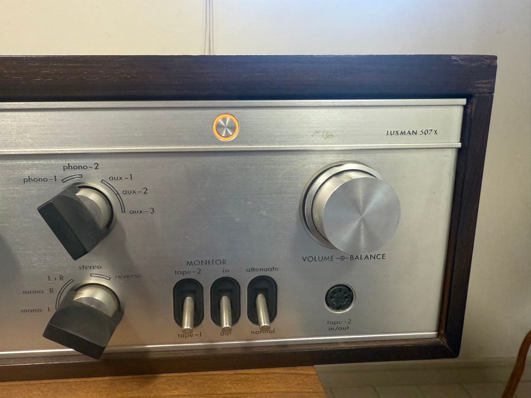 LUXMAN ラックスマンSQ507Xプリメインアンプ現状品ジャンク