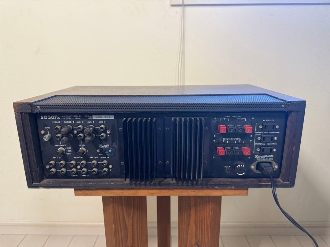 LUXMAN ラックスマンSQ507Xプリメインアンプ現状品ジャンク