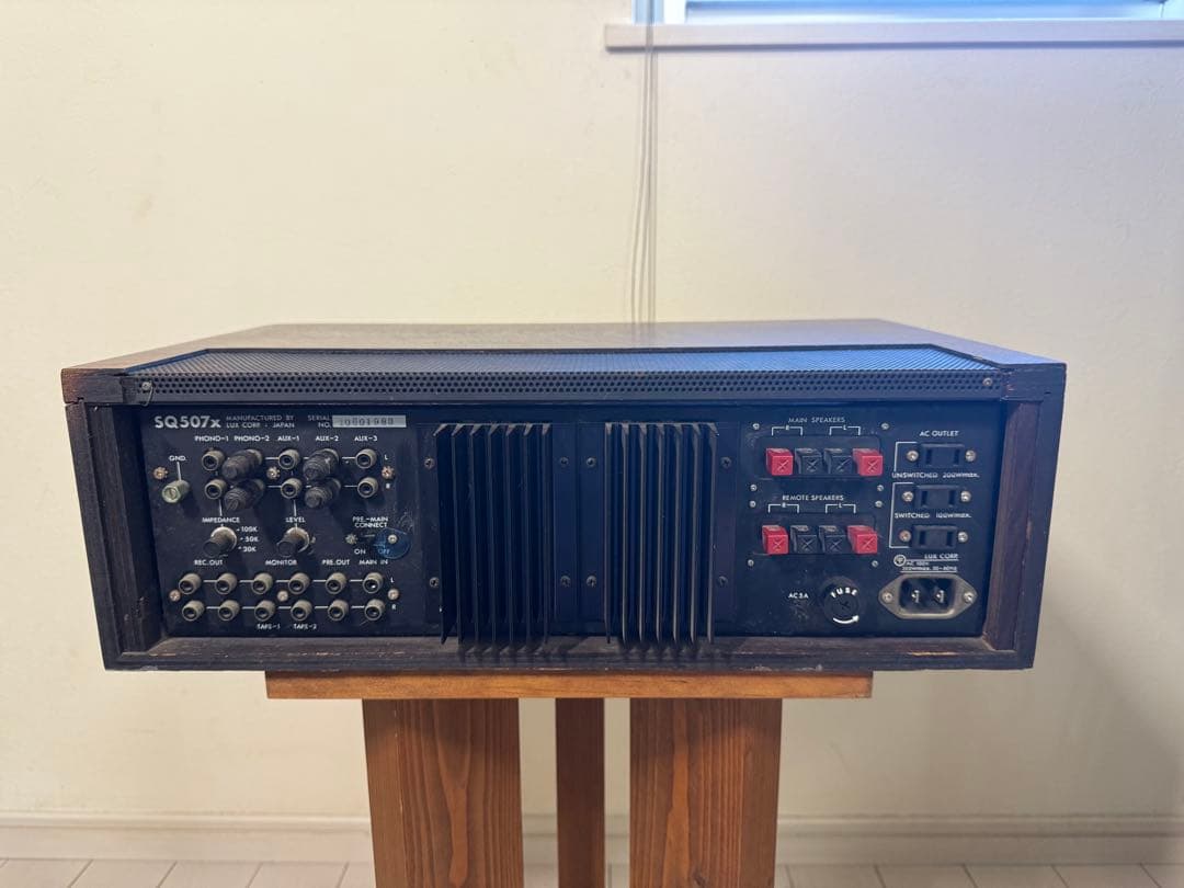 LUXMAN ラックスマンSQ507Xプリメインアンプ現状品ジャンク