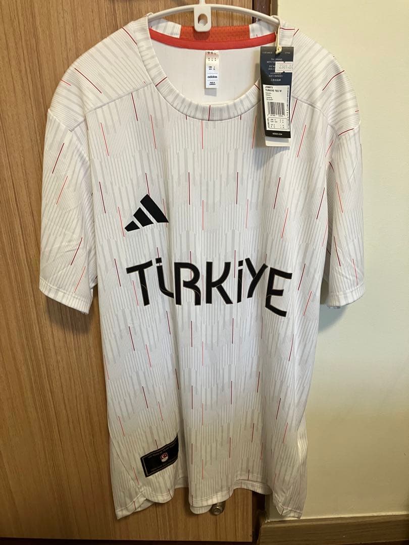 adidas トルコ限定 パリオリンピック ユニフォーム Tシャツ