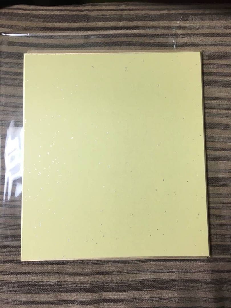 直筆サイン色紙　能登麻美子　Re:ゼロ fate 声優　ネギま CLANNAD