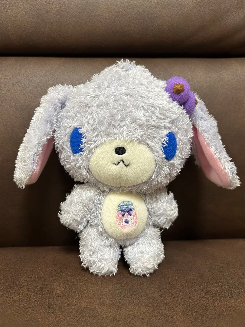 サンリオ　シュガーバニーズ　ブルーベリーウサ　ぬいぐるみ
