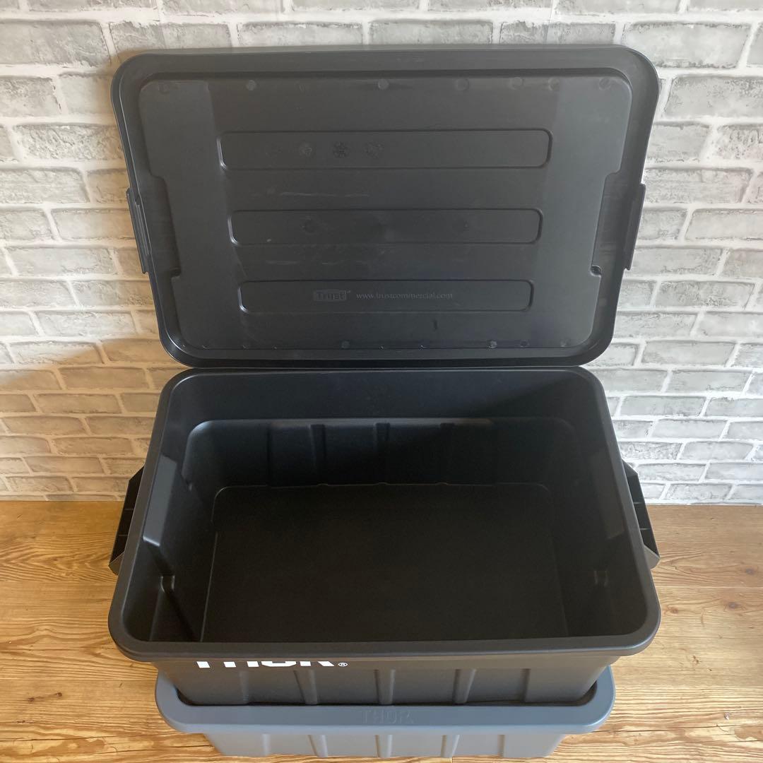 THOR フタ付きコンテナボックス 2個セット