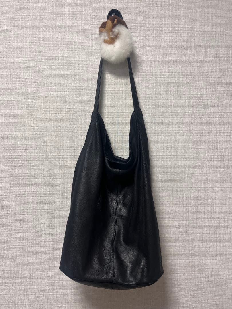 Morphee CYLINDER Bag L ブラックショルダーバッグ