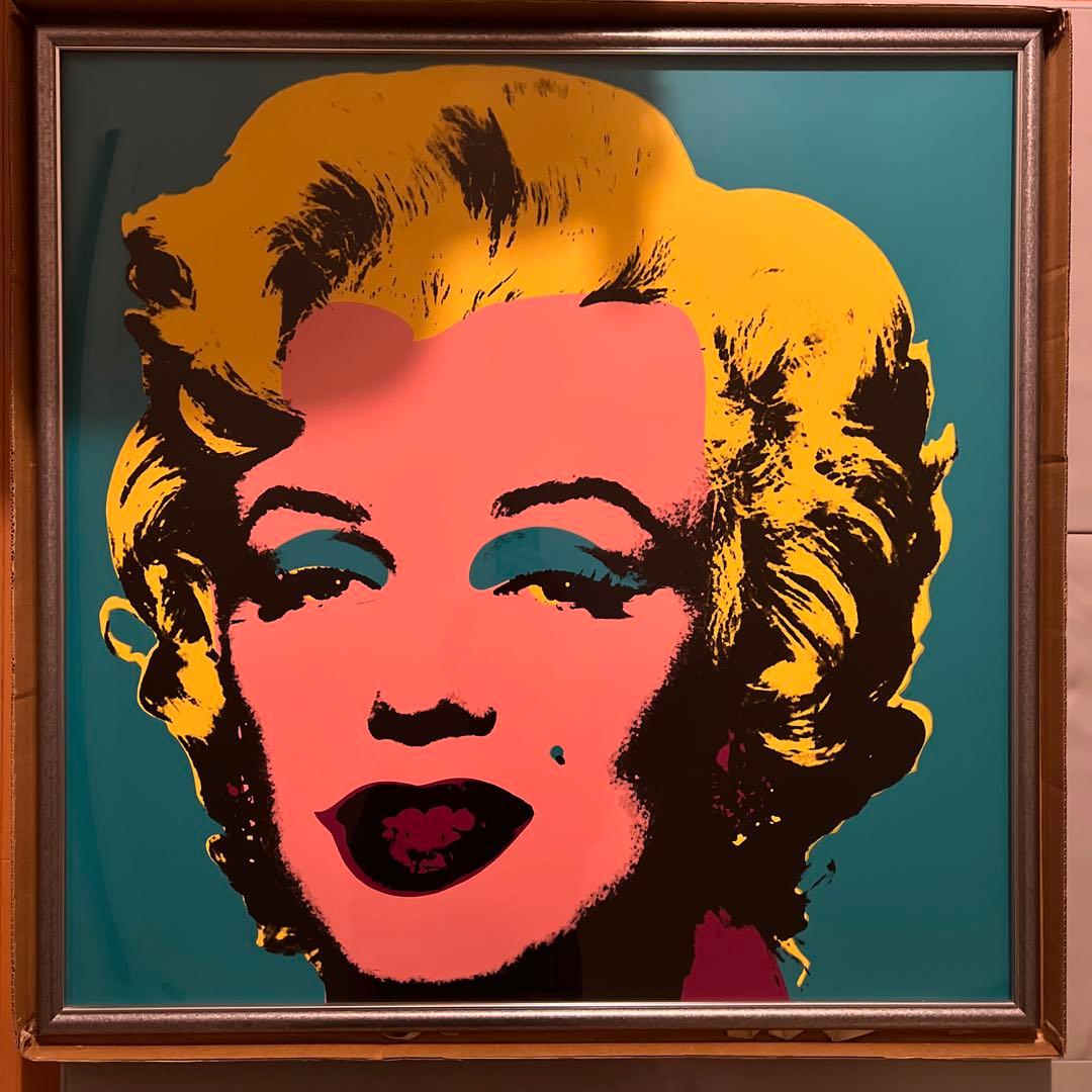 マリリンモンロー　アンディウォーホール　シルクスクリーン