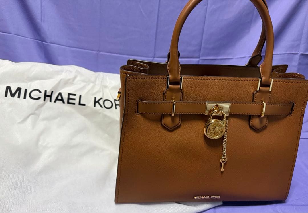 【未使用】MICHEALKORS HAMILTON サッチェル ミディアム
