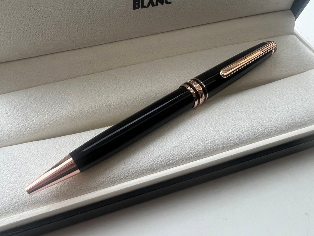 【新品】MONT BLANC ボールペン マイスターシュテュック レッドゴールド