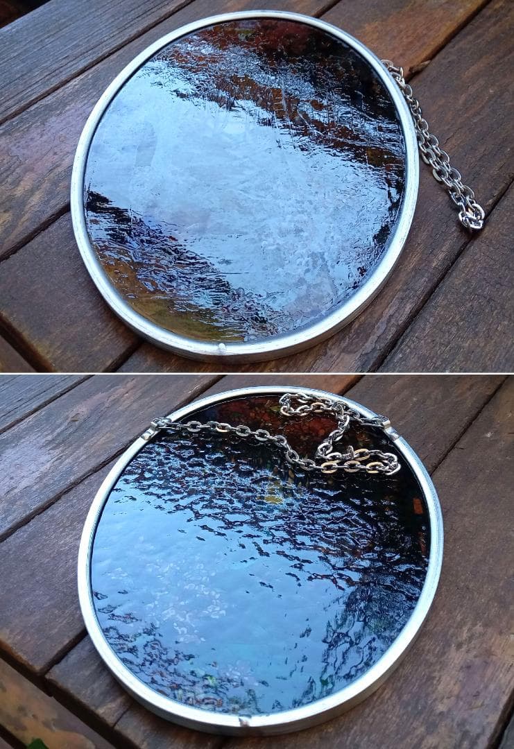 ルイスCティファニー ステンドグラスLandscape秋景グラスマスターズ社