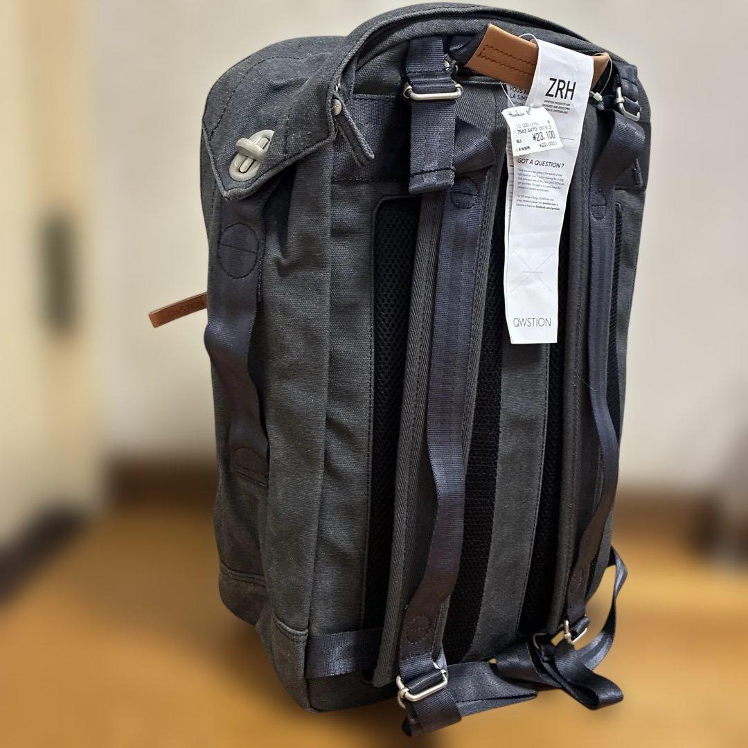 QWSTION スイス製 バックパック 大容量