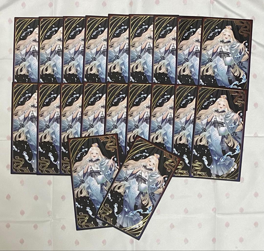 にじさんじ 町田ちま 妖怪万化 6周年 6th 缶バッジ チェキ風 お札風カード