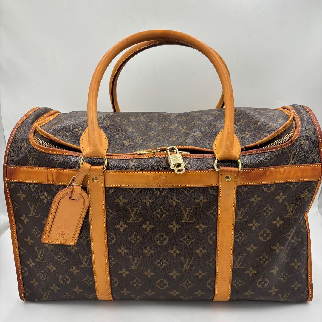 ルイヴィトンM42021 モノグラム　ペットキャリー　サックシャン50 廃盤