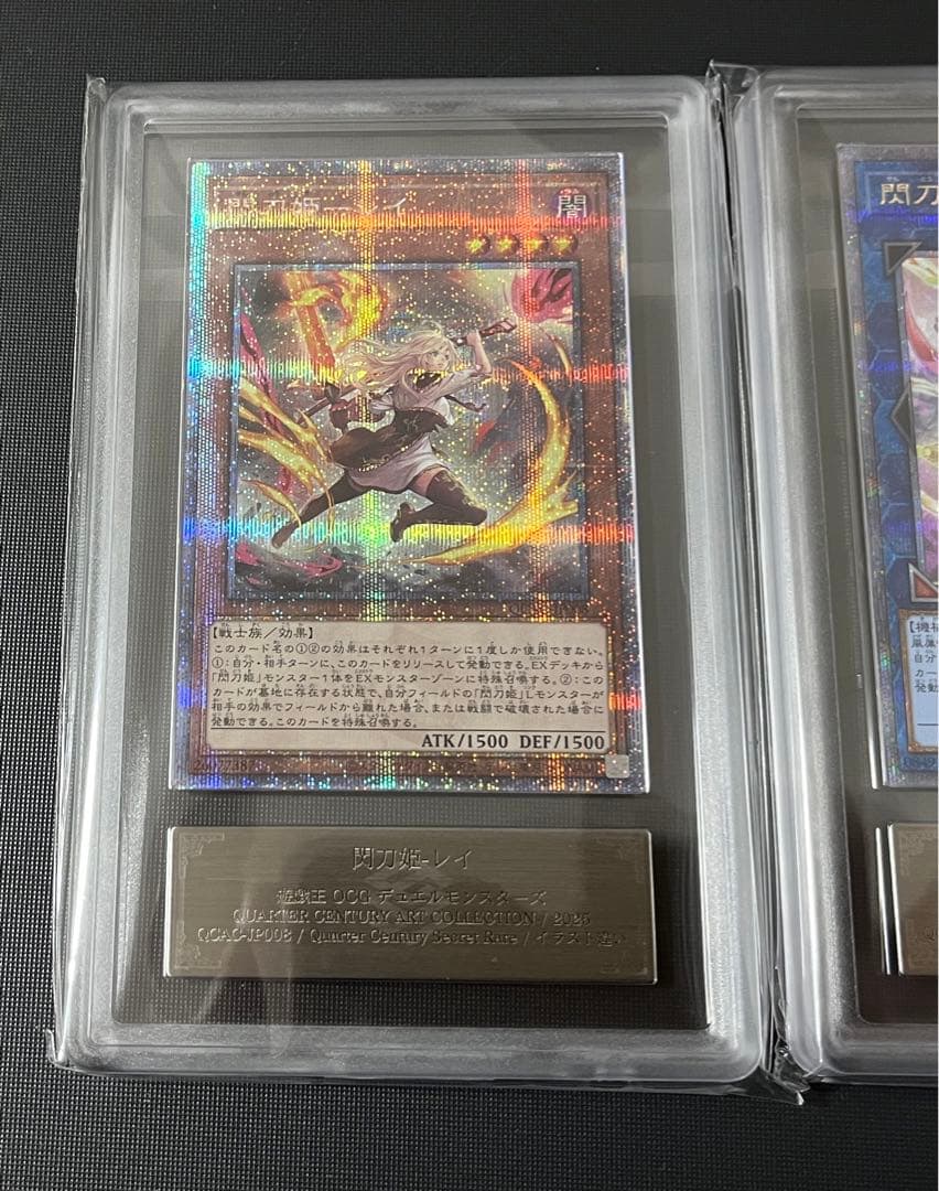 ARS10 閃刀姫 レイ 閃刀姫 ハヤテ 絵違い アートコレクション PSA10